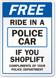 shoplifting